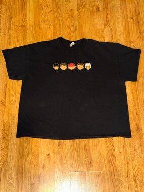 Y2K 2010s LIMP BIZKIT Forever Band Cartoon Heads Graphic Tee 3XLARGE